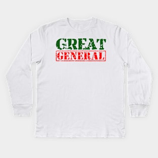 Great General Kids Long Sleeve T-Shirt